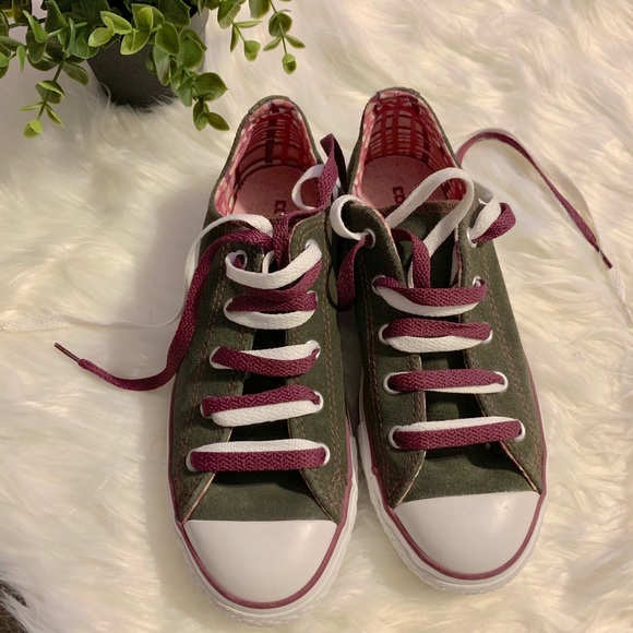 Converse Other - ❤️SOLD New leather Converse sneakers shoes